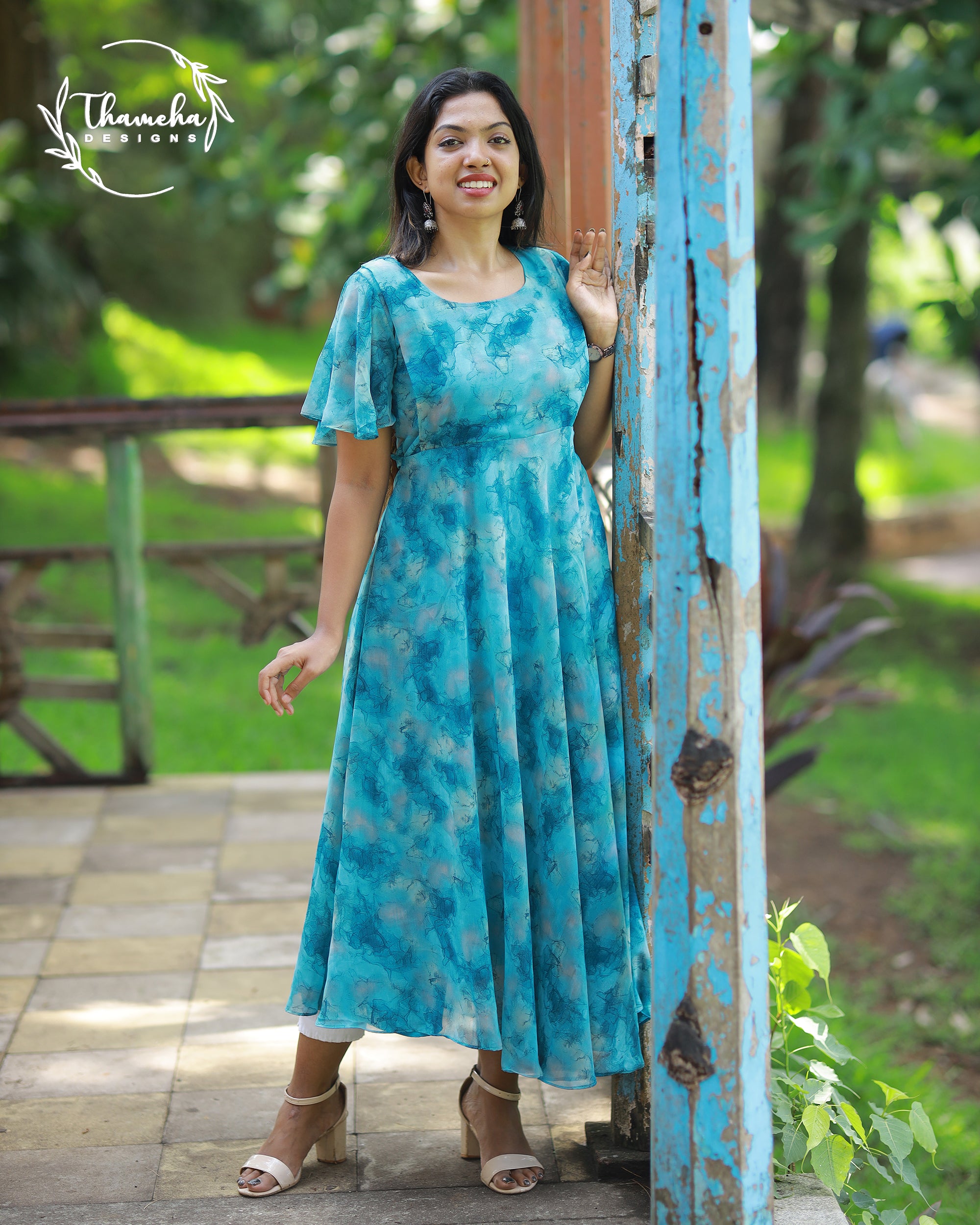 gessicakayane in the Gaurav Gupta Electric Blue Saree Gown from 'Shunya',  Paris Couture Week SS'23 #GauravGupta #GauravGuptaCout... | Instagram