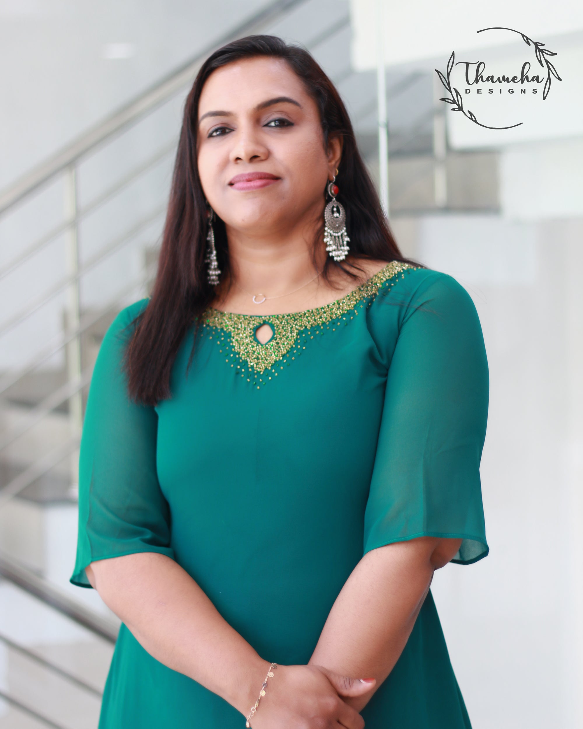 Georgette designer Kurthi - TD2956