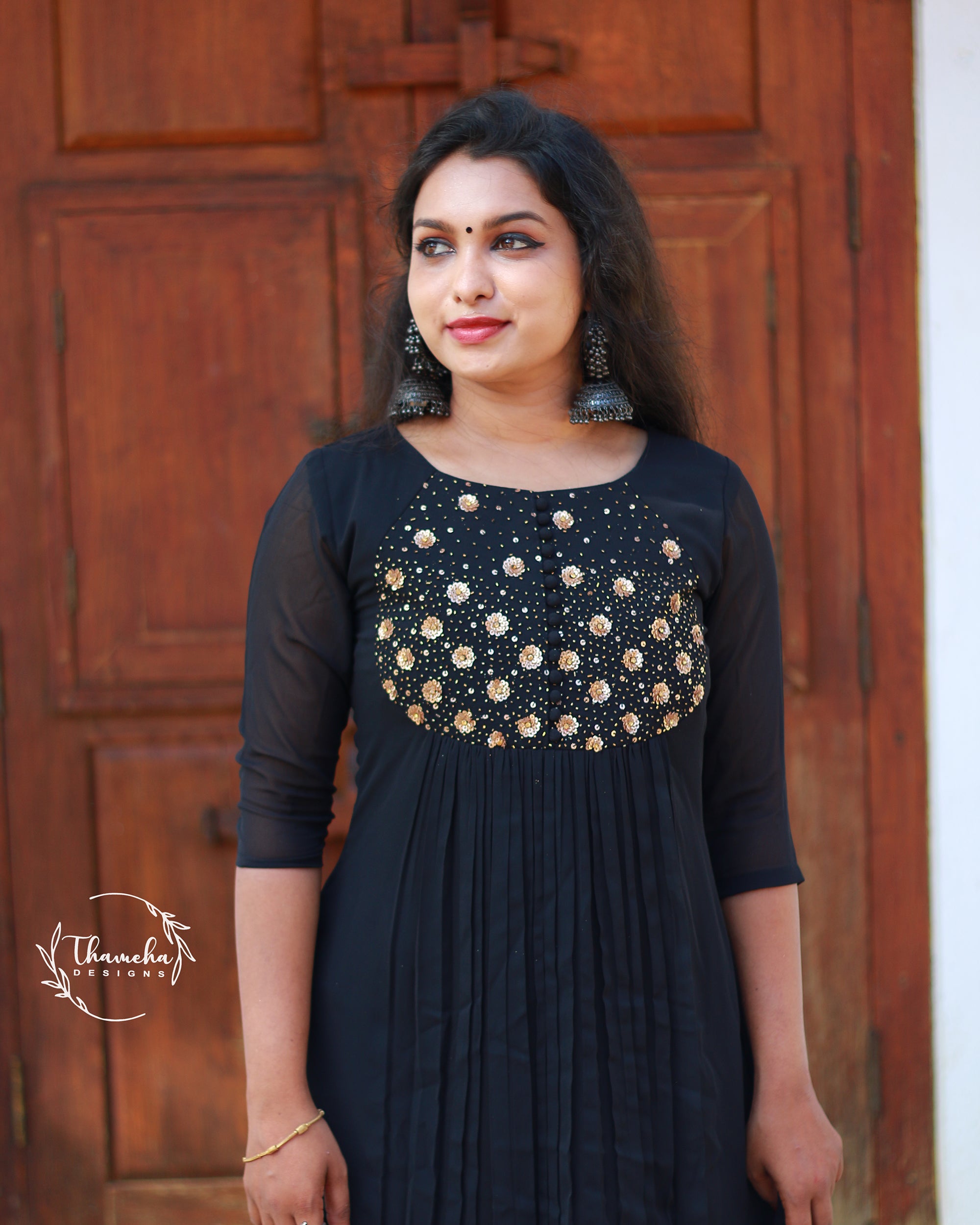 Georgette Designer Kurthi - TD2991