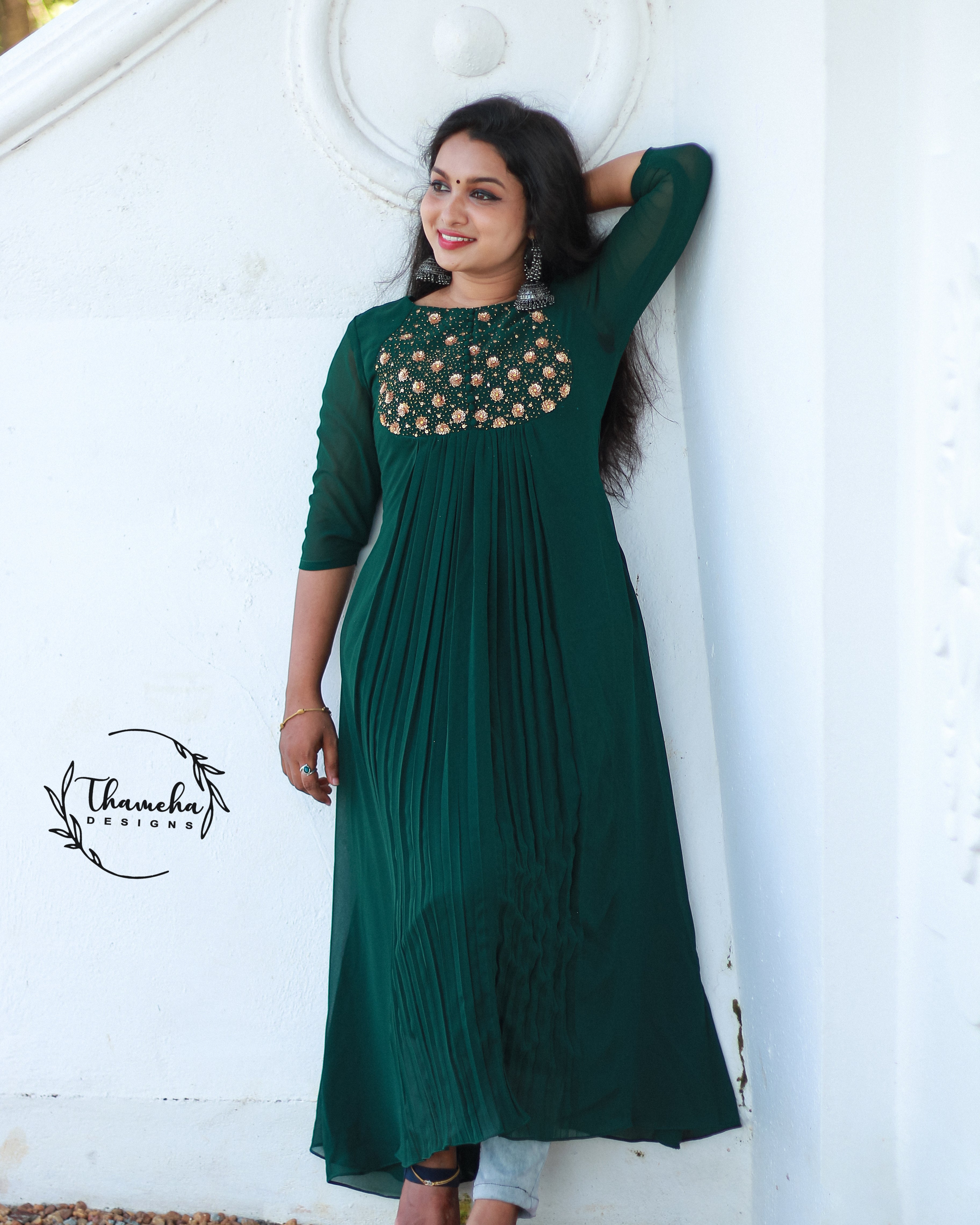 Georgette Designer Kurthi - TD2991