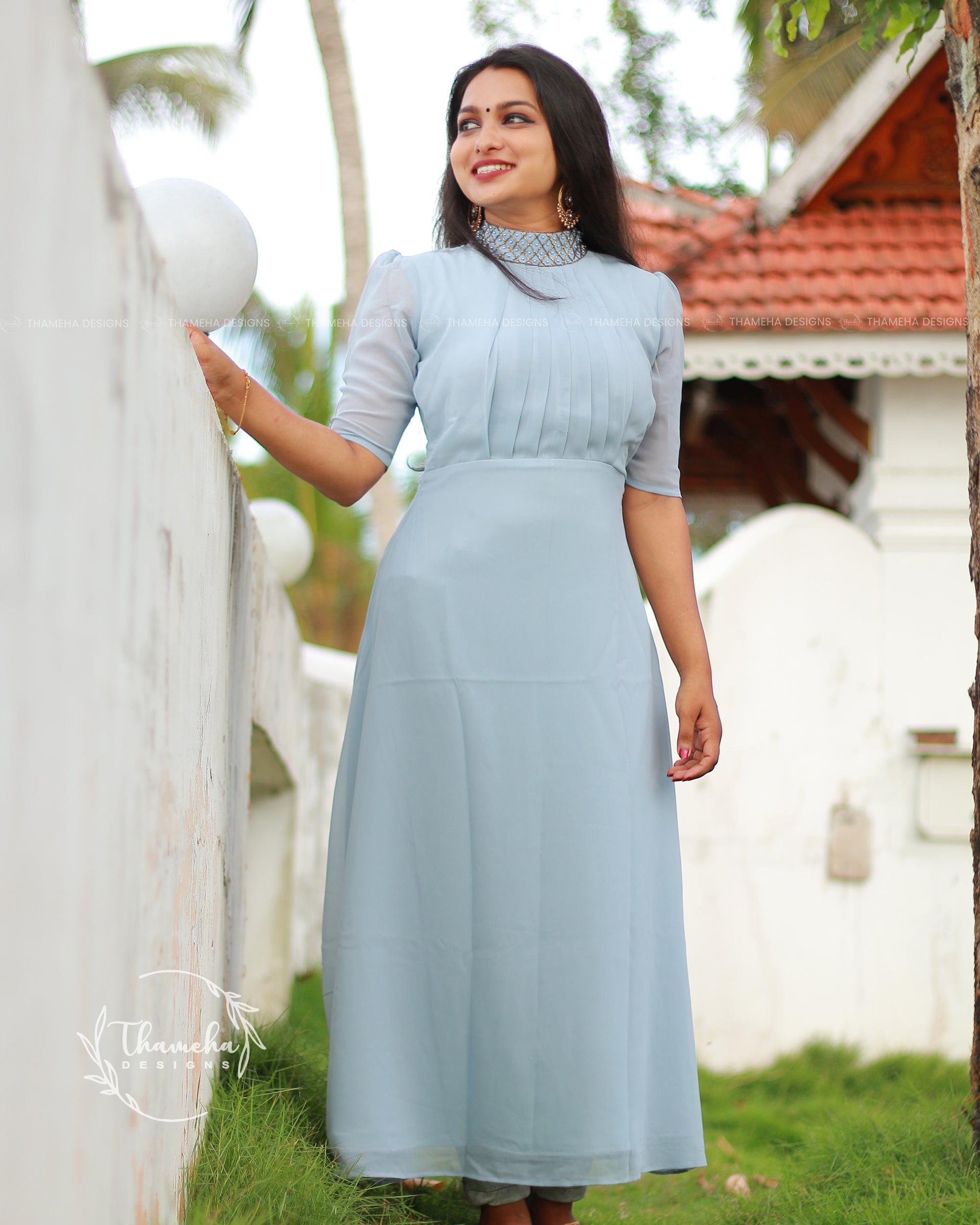 Georgette Designer Kurthi - TD3041