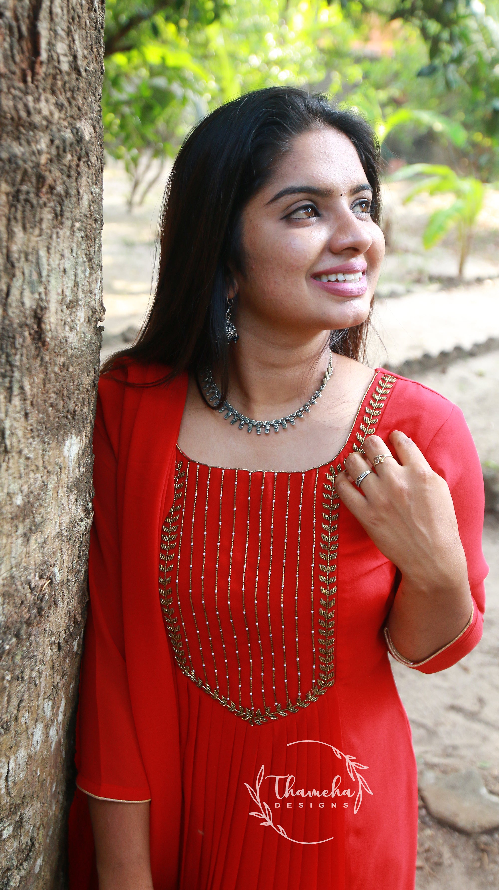 Georgette Top and Dhuppatta - TD1851